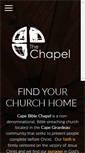 Mobile Screenshot of capebiblechapel.org